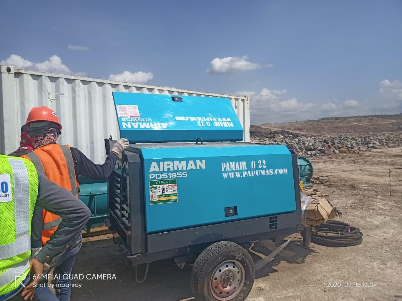 Rental Air Compressor Bekasi Murah