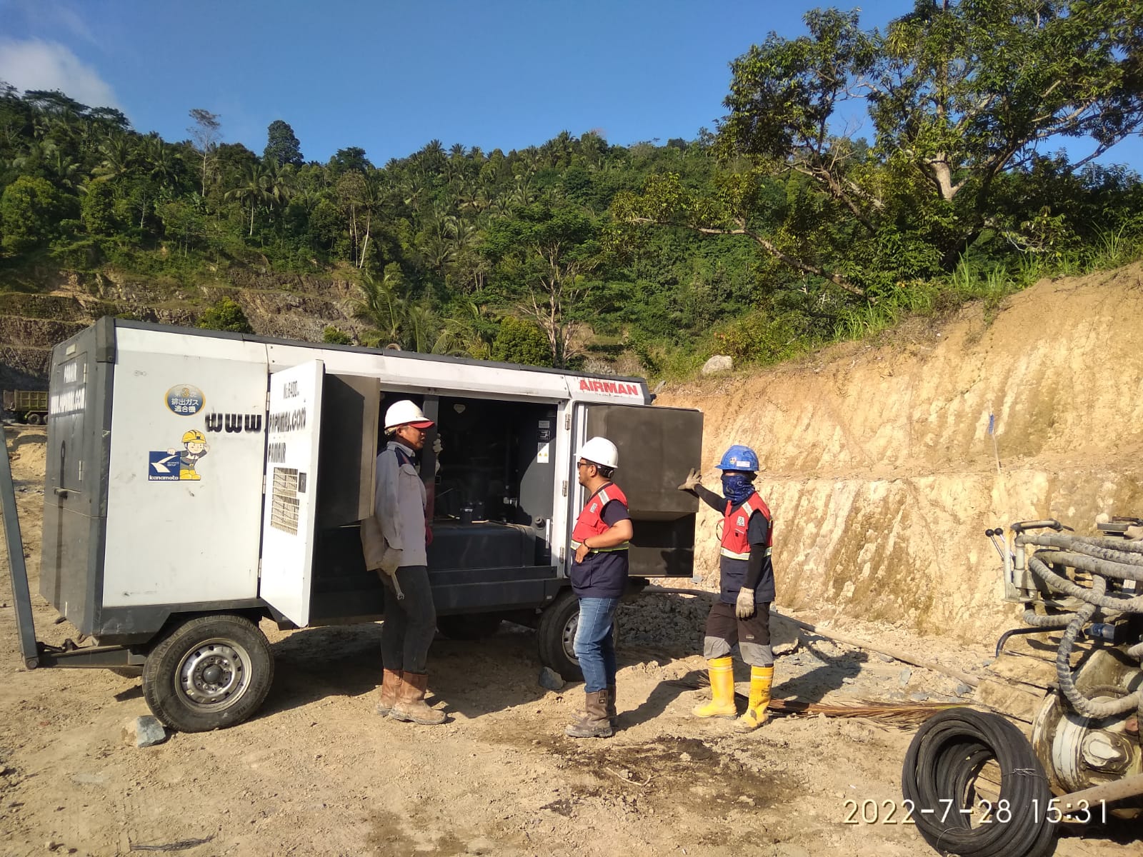 Pengaruh Sewa Compressor Airman di PT Pantja Putra Mashindo dalam Proyek Anda